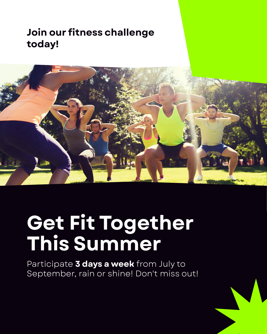 3-Month Fitness Challenge – Duncan, BC | July to September 2025