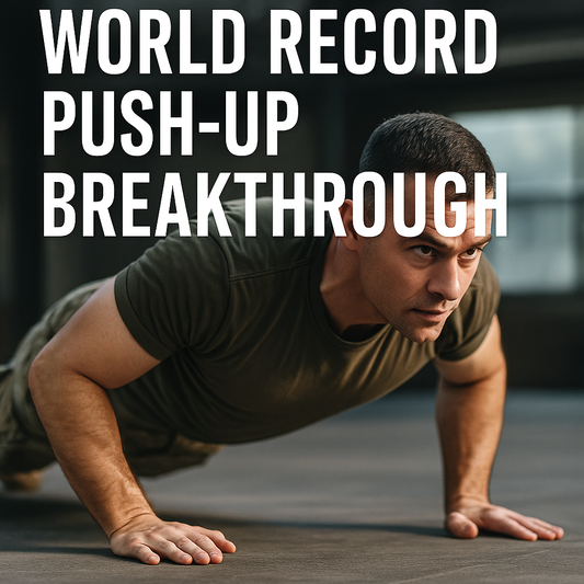💪 1,422 Push-Ups in One Hour: How Maj. Tommy Vu Shattered a World Record with Purpose