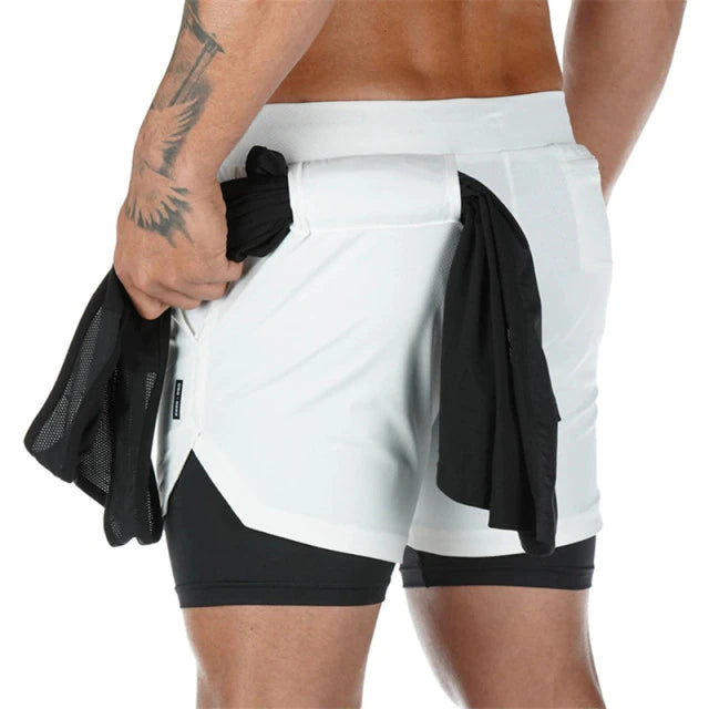 Men's Compression Shorts With Pocket